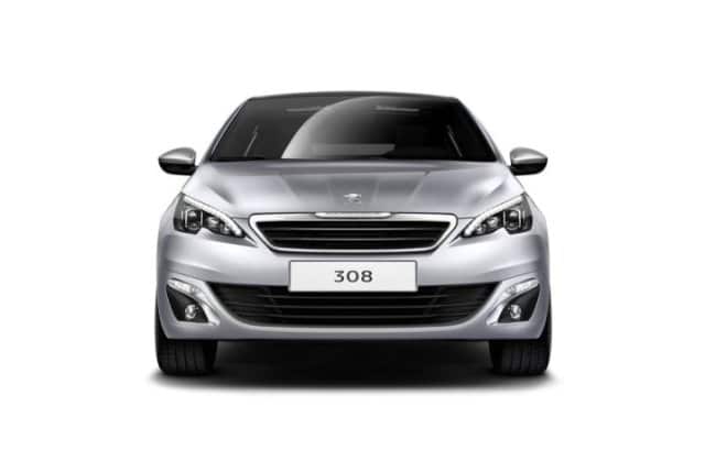 Peugeot 308 ön üç çeyrek görünümü