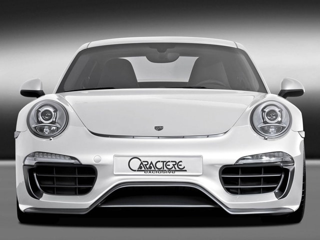 Caractere ön tamponlu Porsche 991 önden görünüm