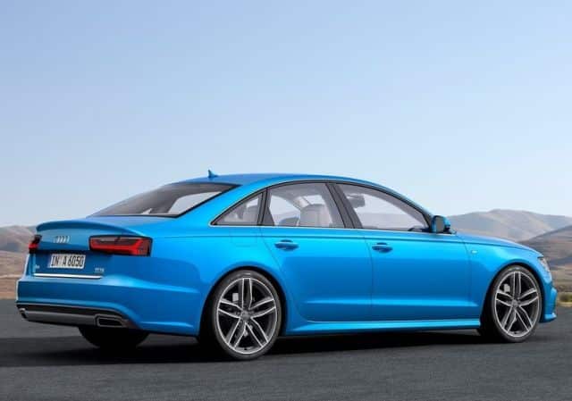 Audi A6 C7 makyajlı sedan yan profili