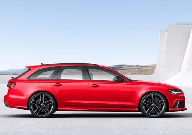 RS 6 Avant yandan gövde görünümü