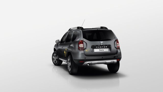 Duster Air yan görünümü ve gövde şeritleri