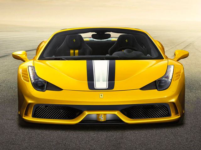 Ferrari 458 Speciale A ön üç çeyrek görünümü