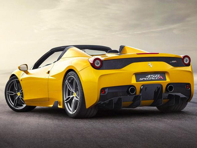 458 Speciale A ön tasarım ayrıntısı
