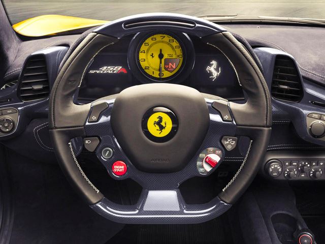 458 Speciale A arka tasarım ayrıntısı