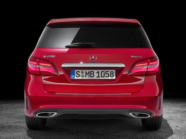 Mercedes-Benz B-Class arka tasarımı