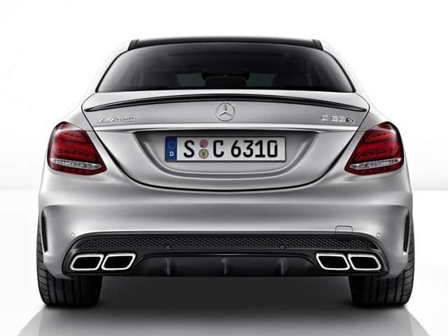 Mercedes-AMG C 63 S Edition 1 arka görünümü