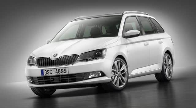 Skoda Fabia Combi arka ve yan görünüm