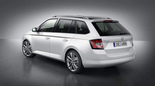 Skoda Fabia Combi ön ve yan görünüm