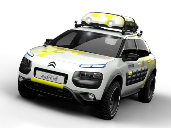 C4 Cactus Aventure ön koruma çerçevesi ve ek lambalar