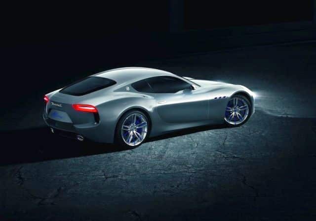 Maserati Alfieri konsept otomobil arka tasarımı