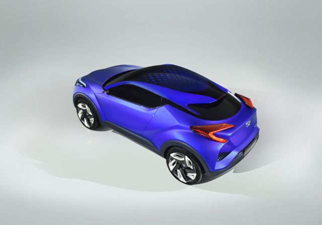 Toyota C-HR Concept ön ve yan tasarımı