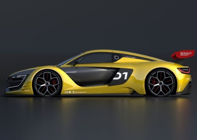 Renault Sport R.S. 01 yandan görünüm