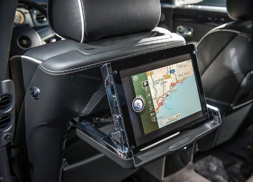 Rolls-Royce Phantom arka eğlence ekranı