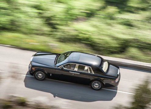 Rolls-Royce Phantom Series II üstten görünüm