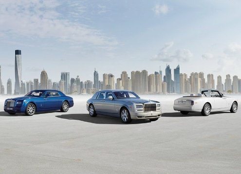 Rolls-Royce Phantom ailesi coupe sedan ve cabrio