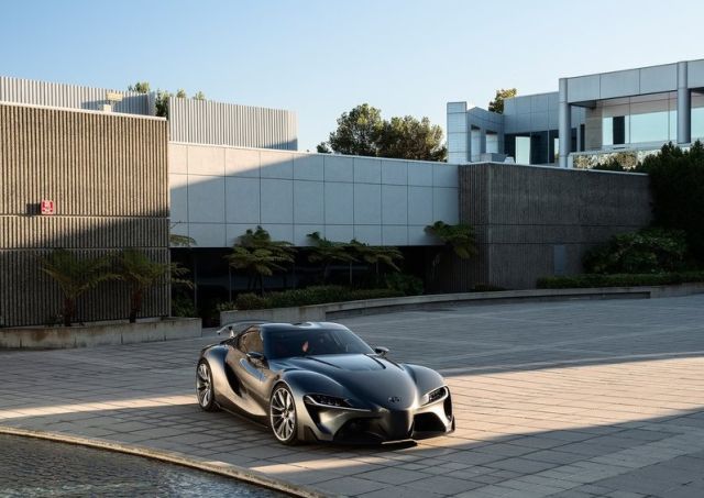 Toyota FT-1 Graphite yan ve ön tasarımı
