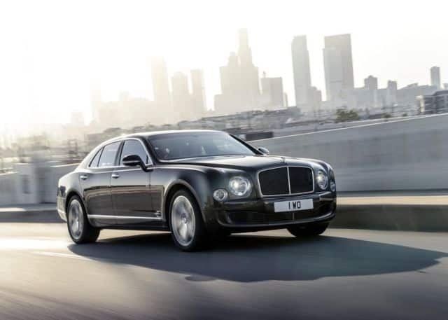 Bentley Mulsanne Speed yan görünümü