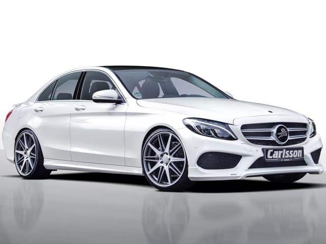 Mercedes-Benz C-Class Carlsson ön ve yan görünümü