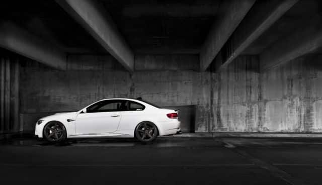 BMW E92 M3 yan profil görünümü