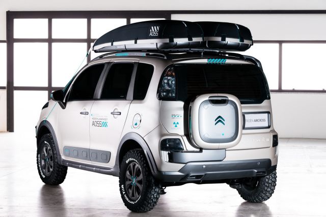 Citroen C3 Aircross Lunar arka taşıyıcı ve tavan kutuları