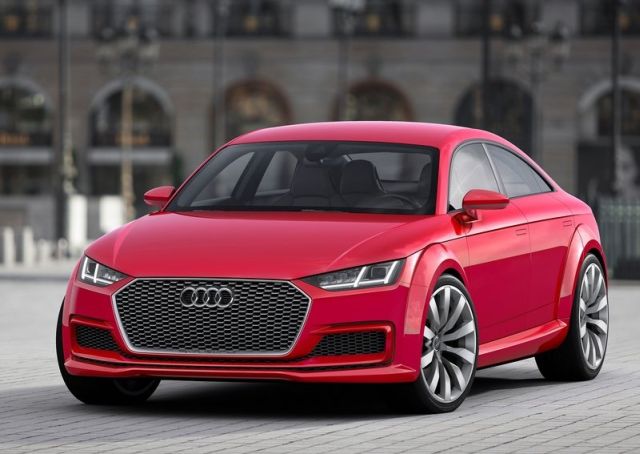 Audi TT Sportback concept ön üç çeyrek görünümü