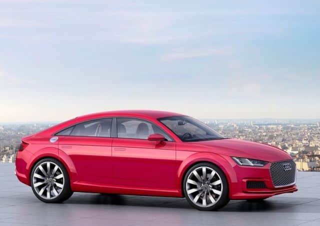 Audi TT Sportback konsept yan profili