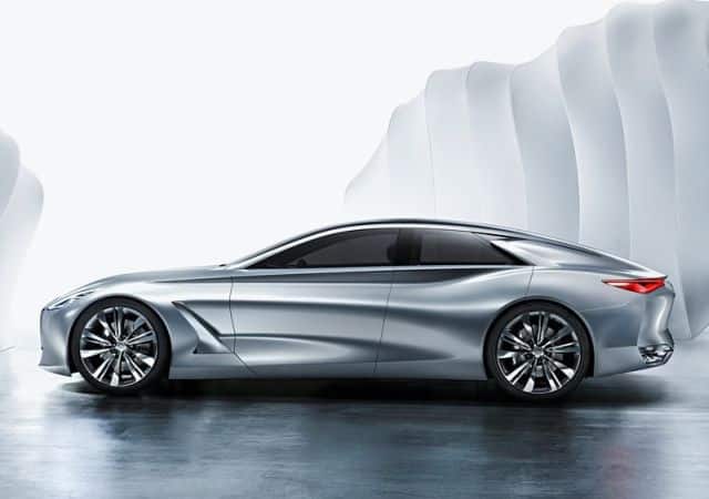 Infiniti Q80 konsept otomobilinin iç mekânı