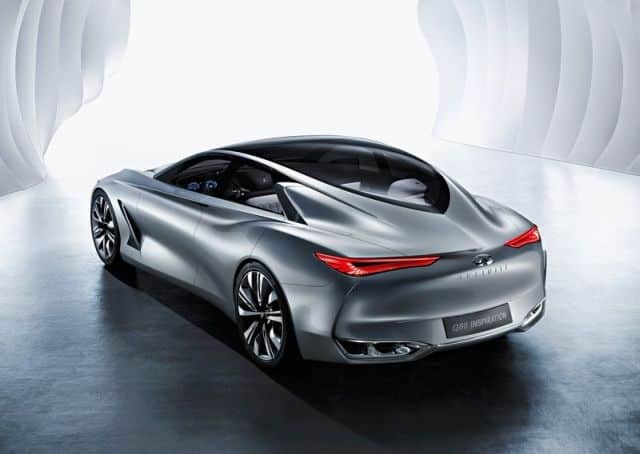 Infiniti Q80 Inspiration portal kapıları açık görünüm