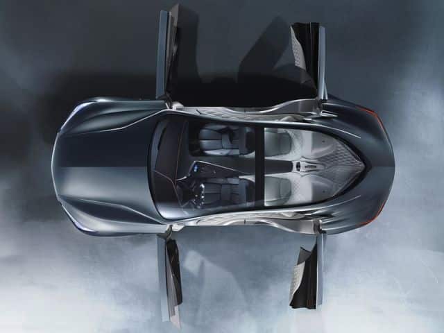 Infiniti Q80 Inspiration konseptinin ön detayları