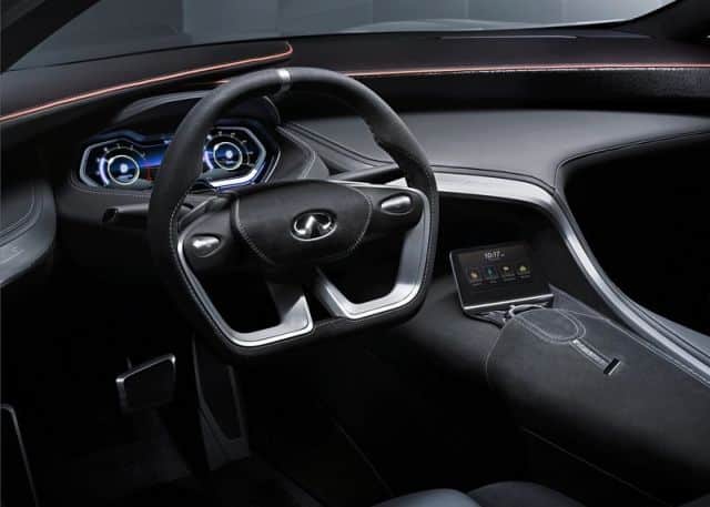 Infiniti Q80 konseptinin arka tasarım ayrıntısı