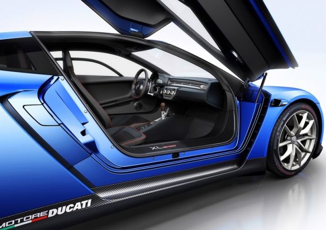 XL Sport konsept otomobil tasarım detayı