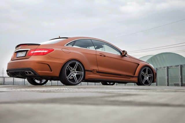 Mercedes-Benz E-Class Coupe Prior Design geniş yan profili