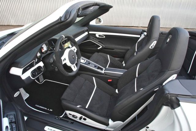 Gemballa GT Cabrio gövde ve jant detayları