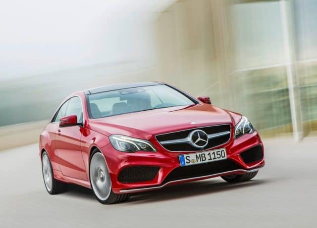 Mercedes-Benz E-Class Coupe ön profil