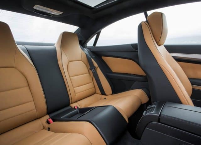 Mercedes-Benz E-Class Coupe iç mekan
