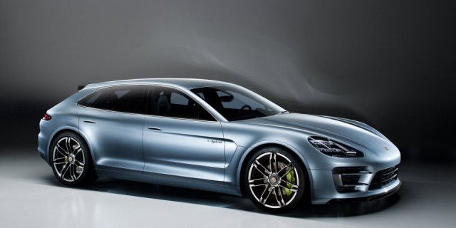 Panamera Sport Turismo konsepti ön tasarım ayrıntısı