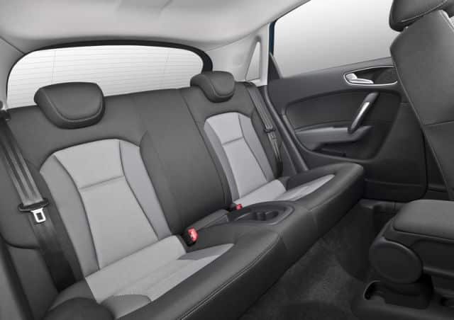 Audi A1 Sportback ön koltuklar ve kabin