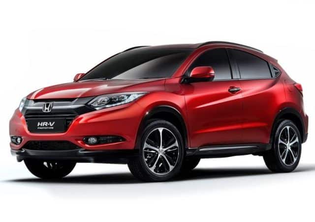 Honda HR-V Avrupa prototipi ön çapraz görünümü