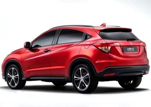 Honda HR-V Avrupa prototipi arka çapraz görünümü