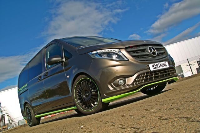 Hartmann Vito Tourer alçak açıdan ön görünüm