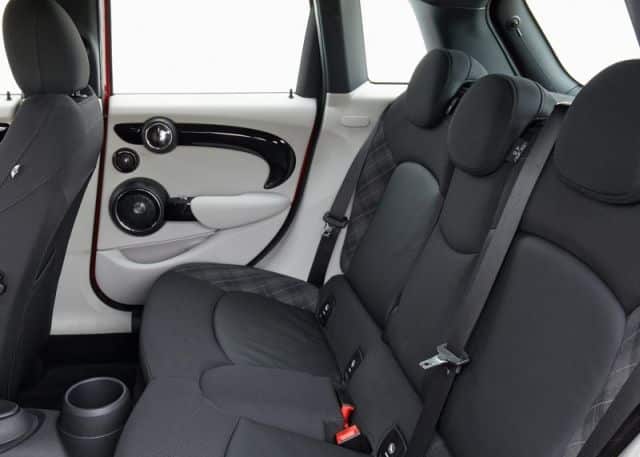 MINI Cooper S arka koltukları