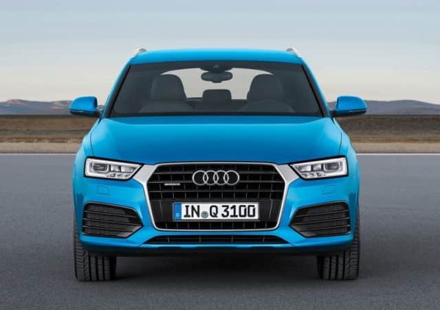 Audi Q3 ön cephe ve Singleframe ızgara