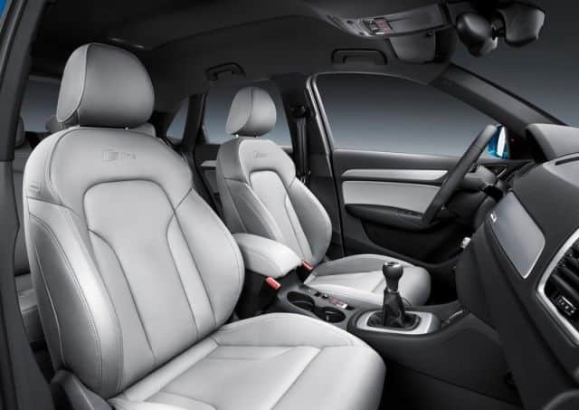 Audi Q3 S line ön koltukları