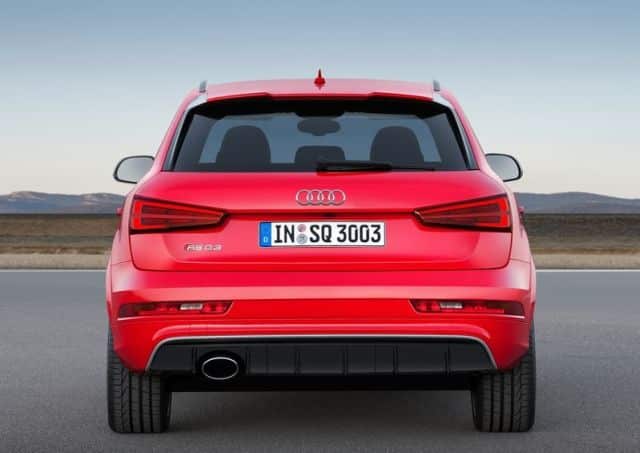 RS performans SUV gövde ayrıntısı