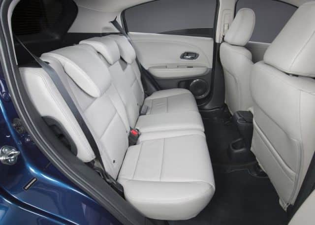 Honda HR-V arka koltuk bölümü