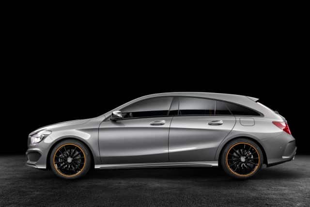 Mercedes-Benz CLA Shooting Brake dış tasarım basın görseli