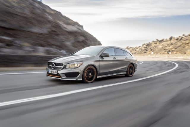 CLA Shooting Brake kokpit görünümü