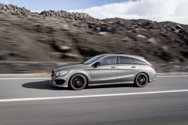 CLA Shooting Brake ön koltuklar ve iç mekan