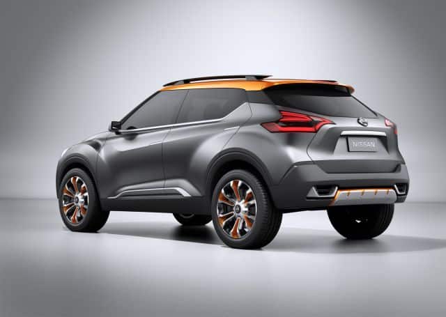 Nissan Kicks Concept hareketli arka görünüm