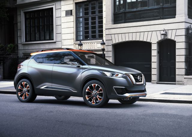 Nissan Kicks Concept ön tasarım detayı